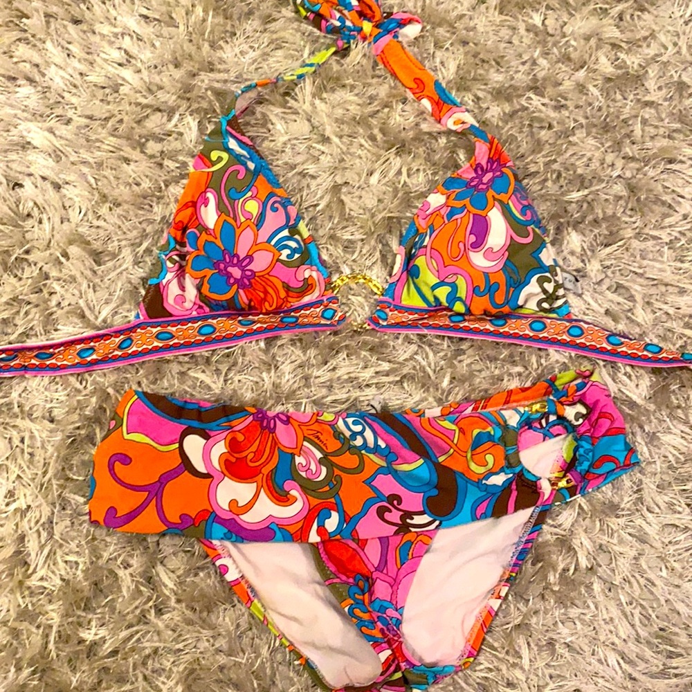 Trina Turk size 8 bikini
